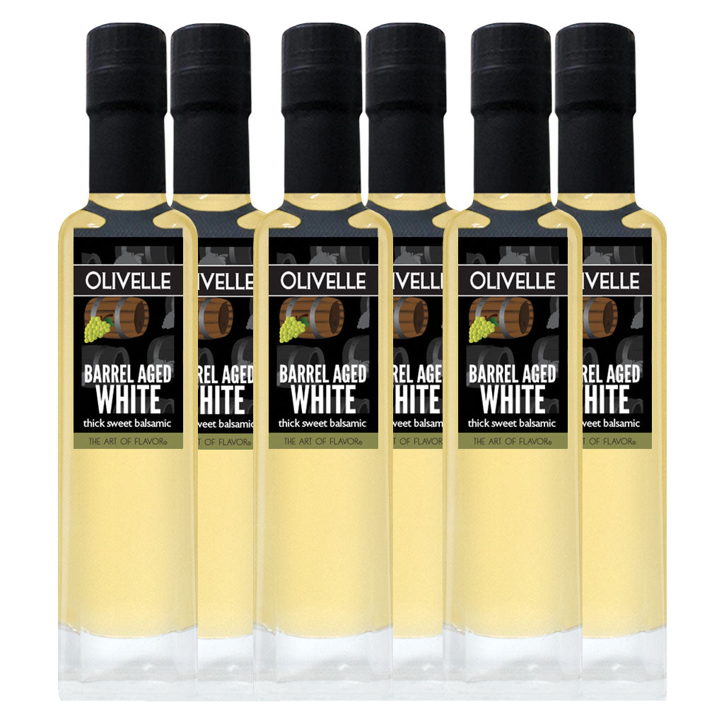 Barrel Aged White Thick Sweet Balsamic - Bottled