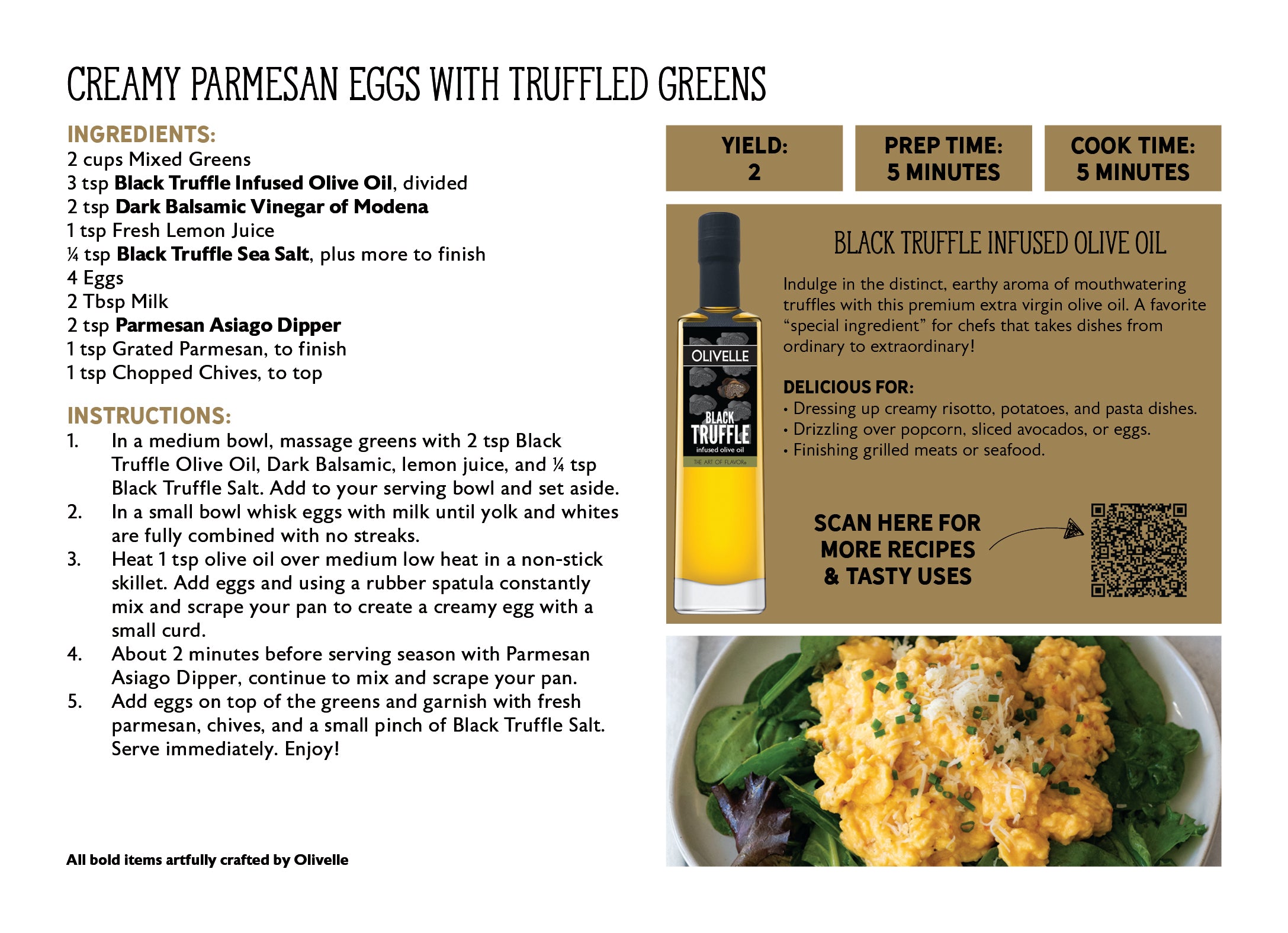 Black Truffle Infused Olive Oil