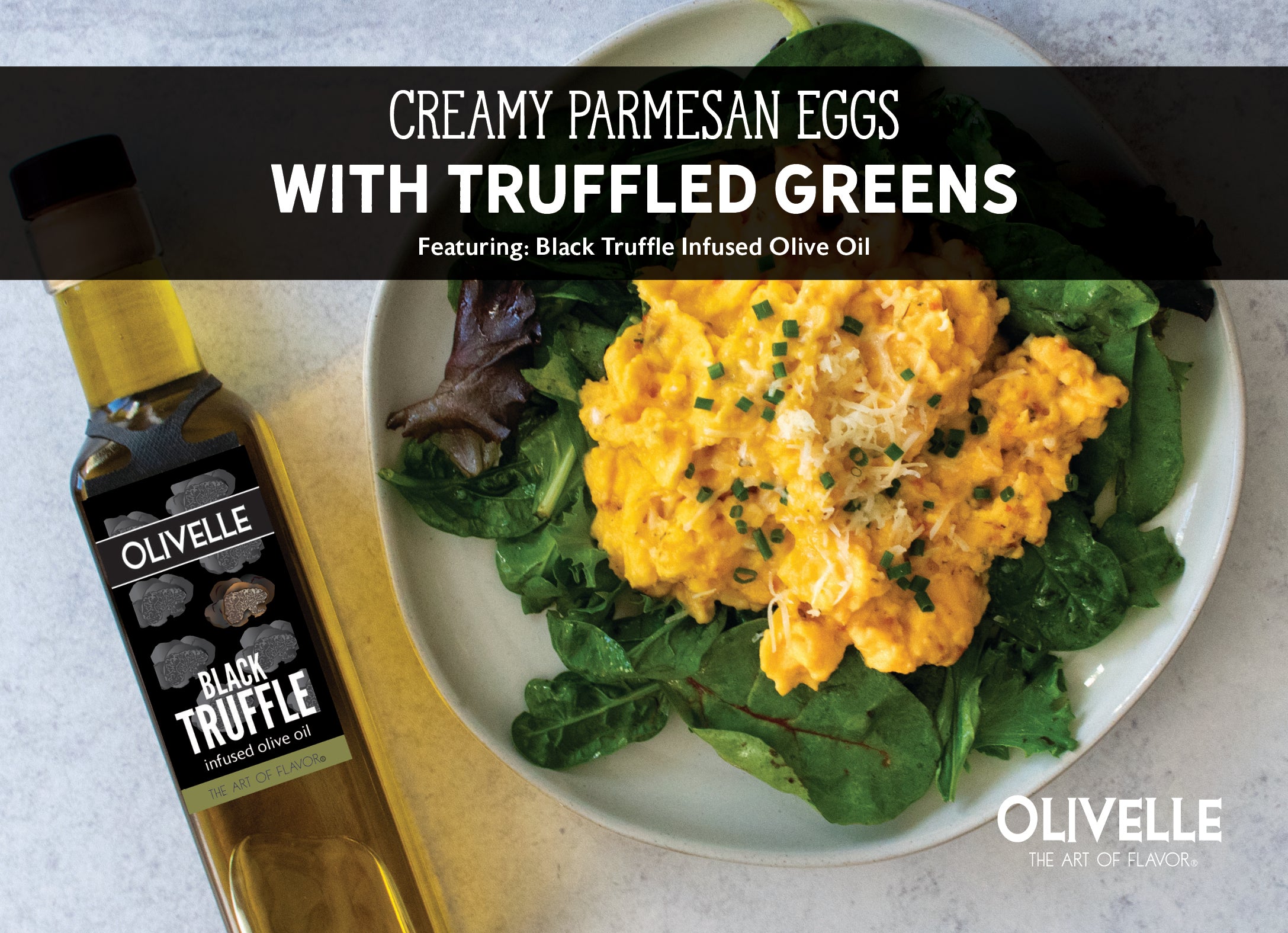 Black Truffle Infused Olive Oil - Bottled