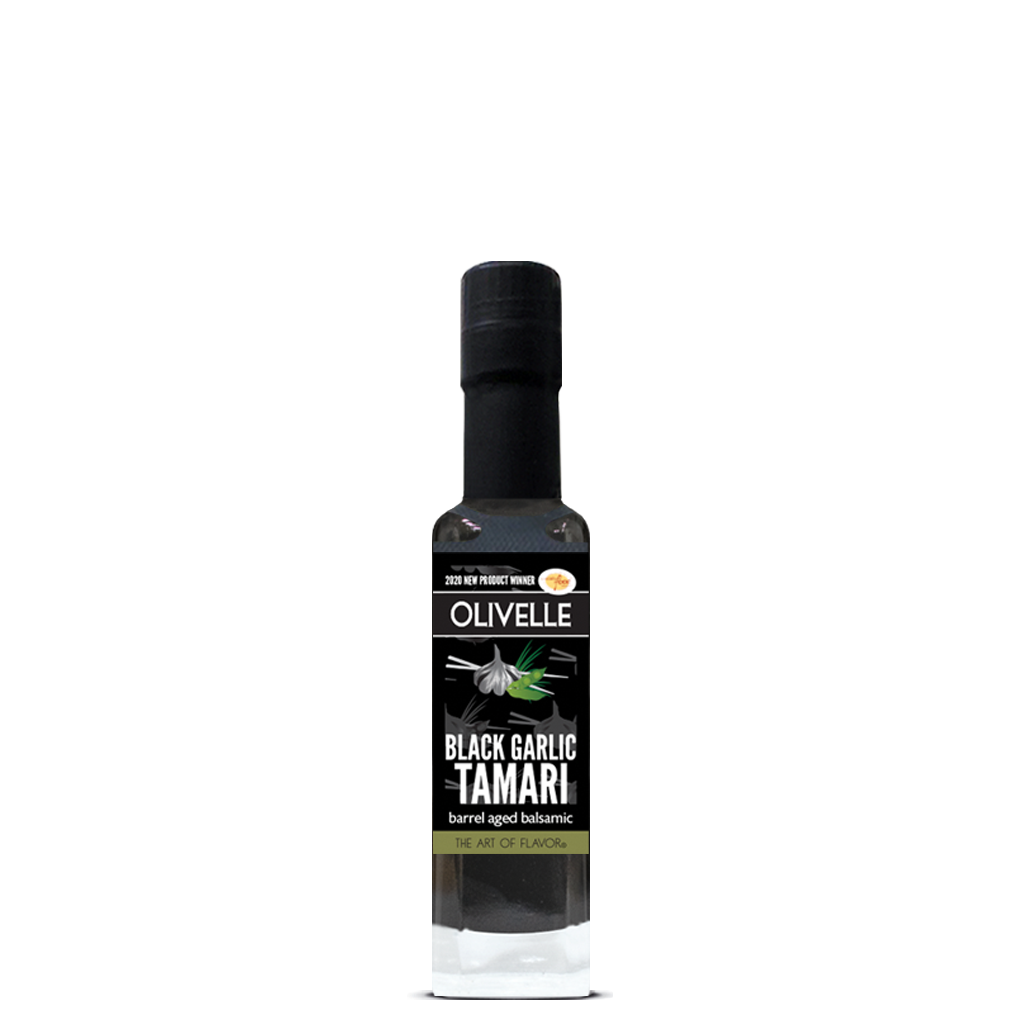 Black Garlic Tamari Barrel Aged Balsamic - 100ml Bottled