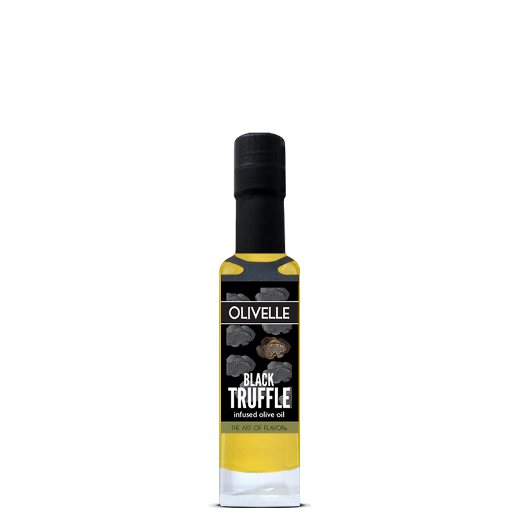 Black Truffle Infused Olive Oil - 100ml Bottled