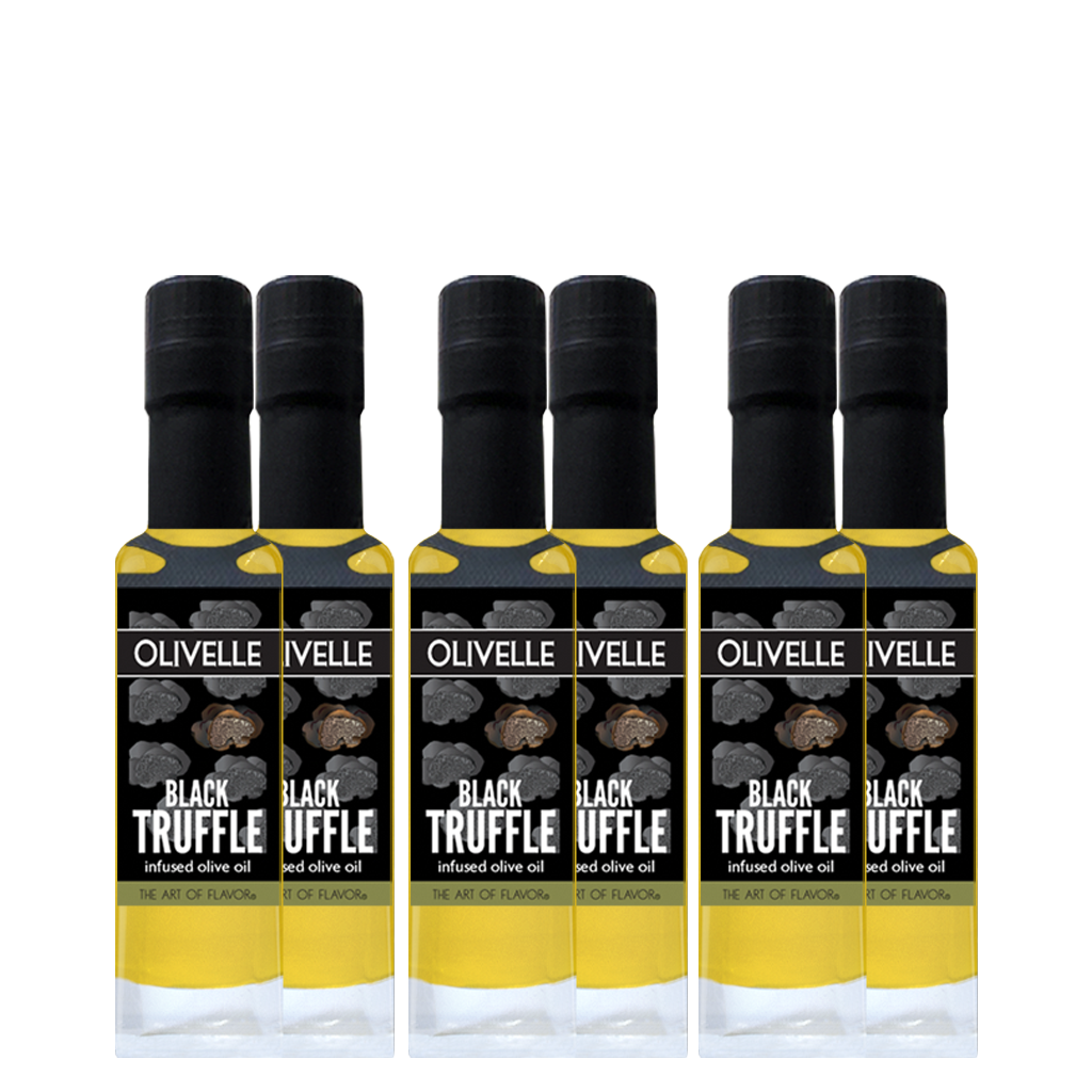 Black Truffle Infused Olive Oil - Bottled