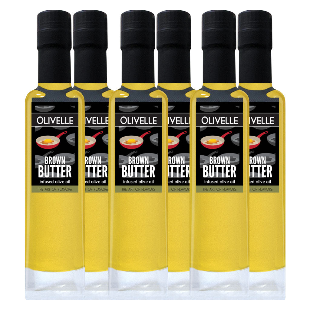 Brown Butter Infused Olive Oil - Bottled