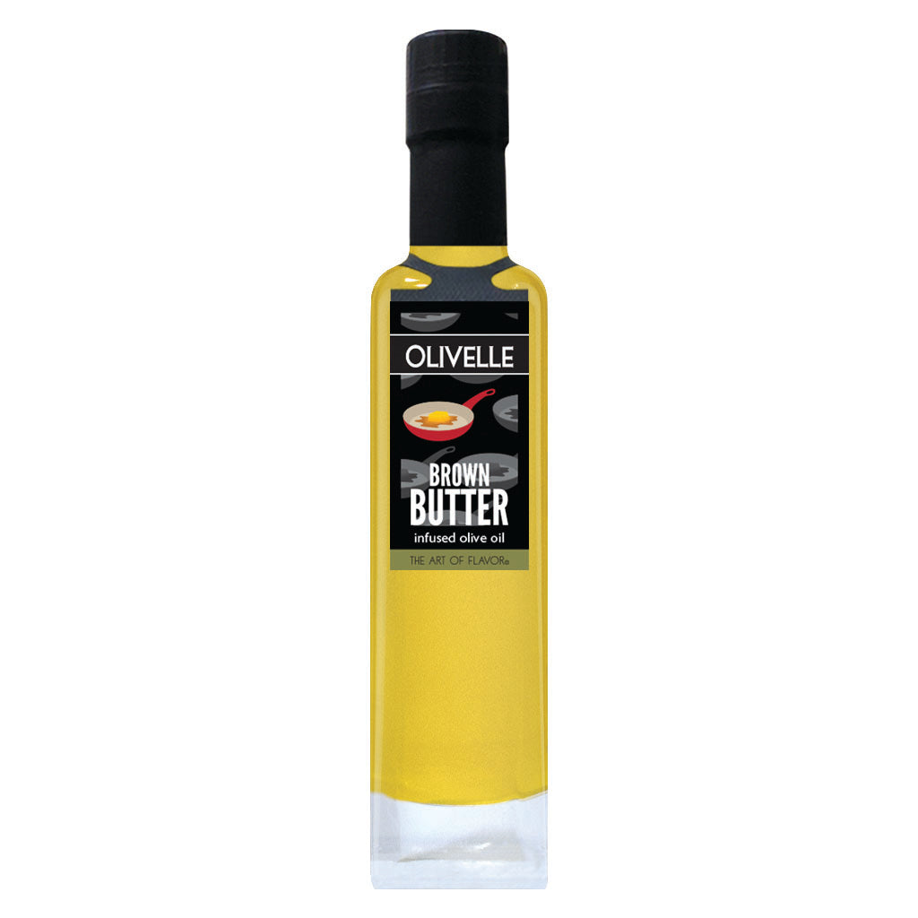 Brown Butter Infused Olive Oil - Bottled