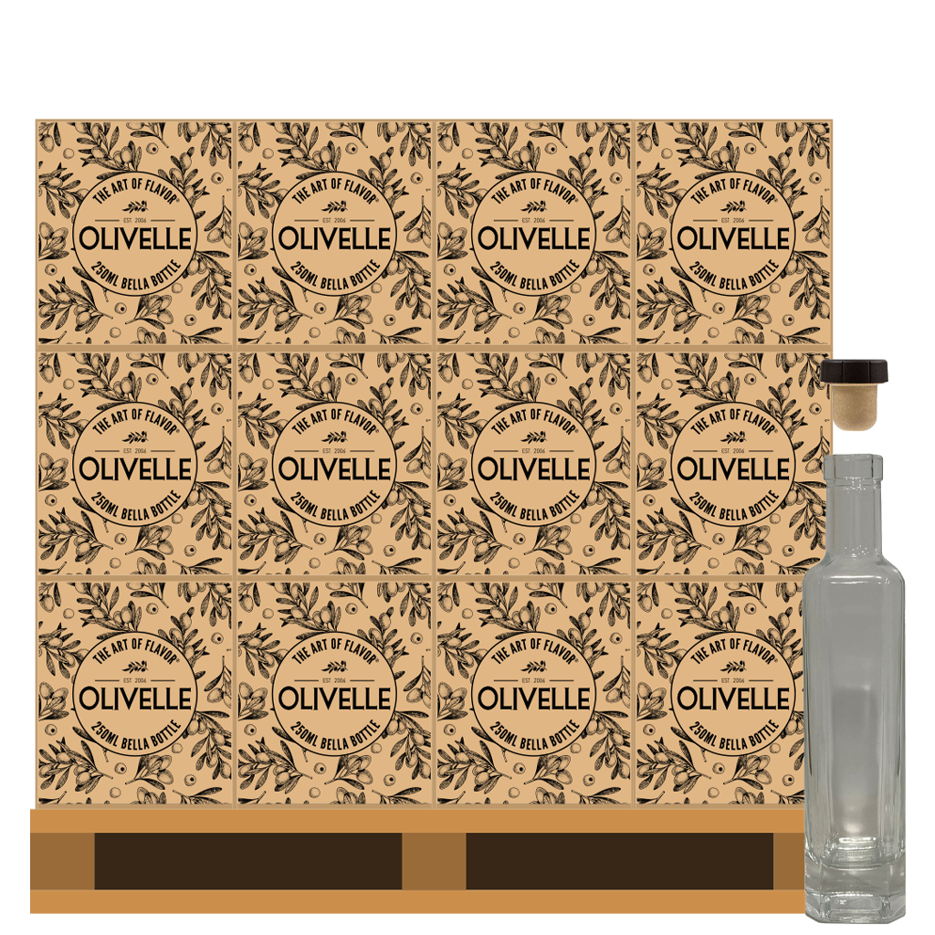 250ml Bella Bottles w/ Tapi - Bulk Glass Pre-Order
