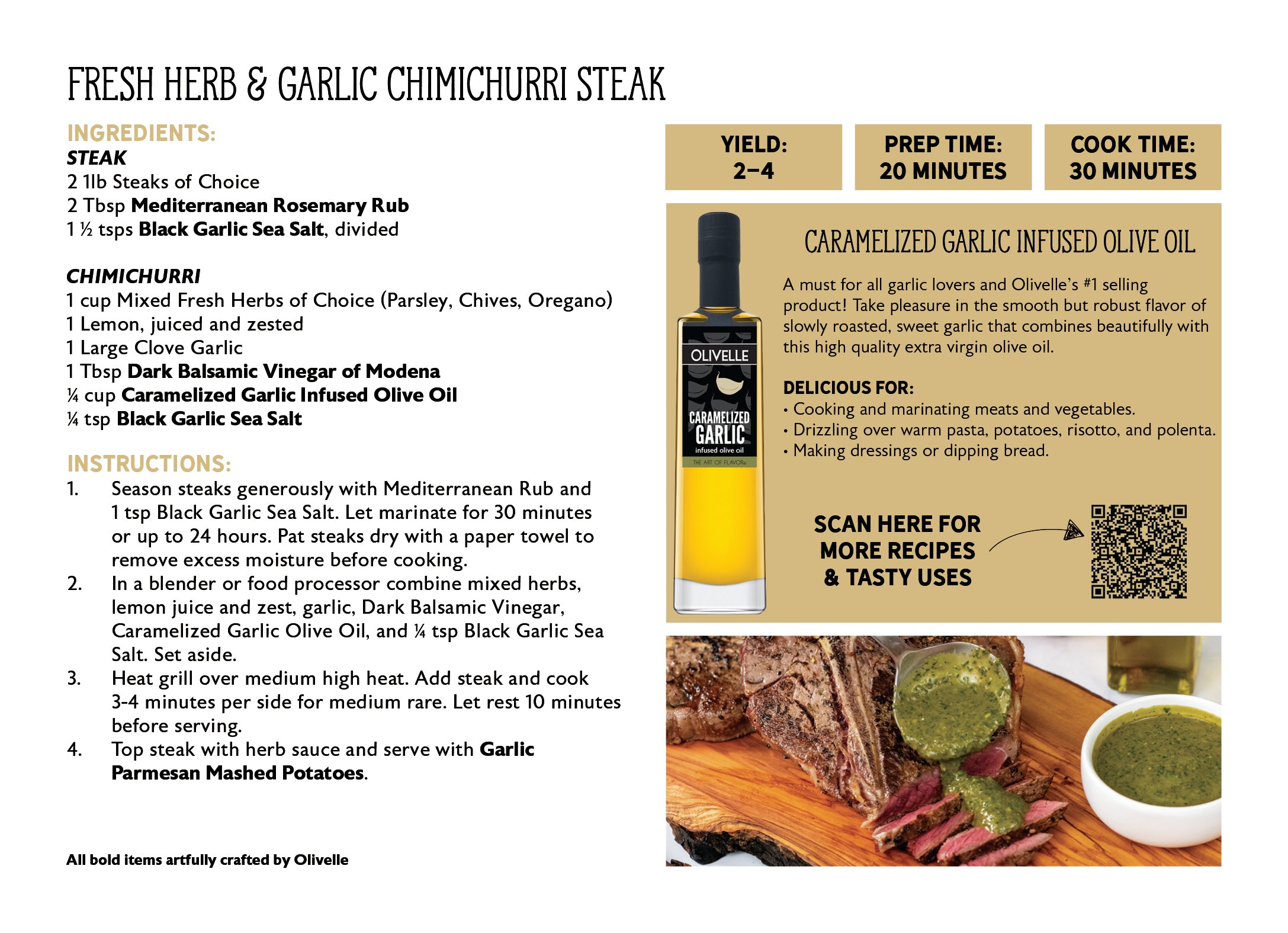 Caramelized Garlic Infused Olive Oil - 100ml Bottled