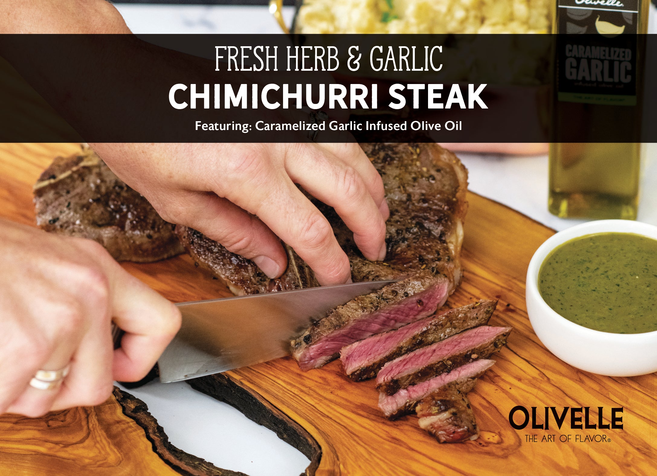 Caramelized Garlic Infused Olive Oil