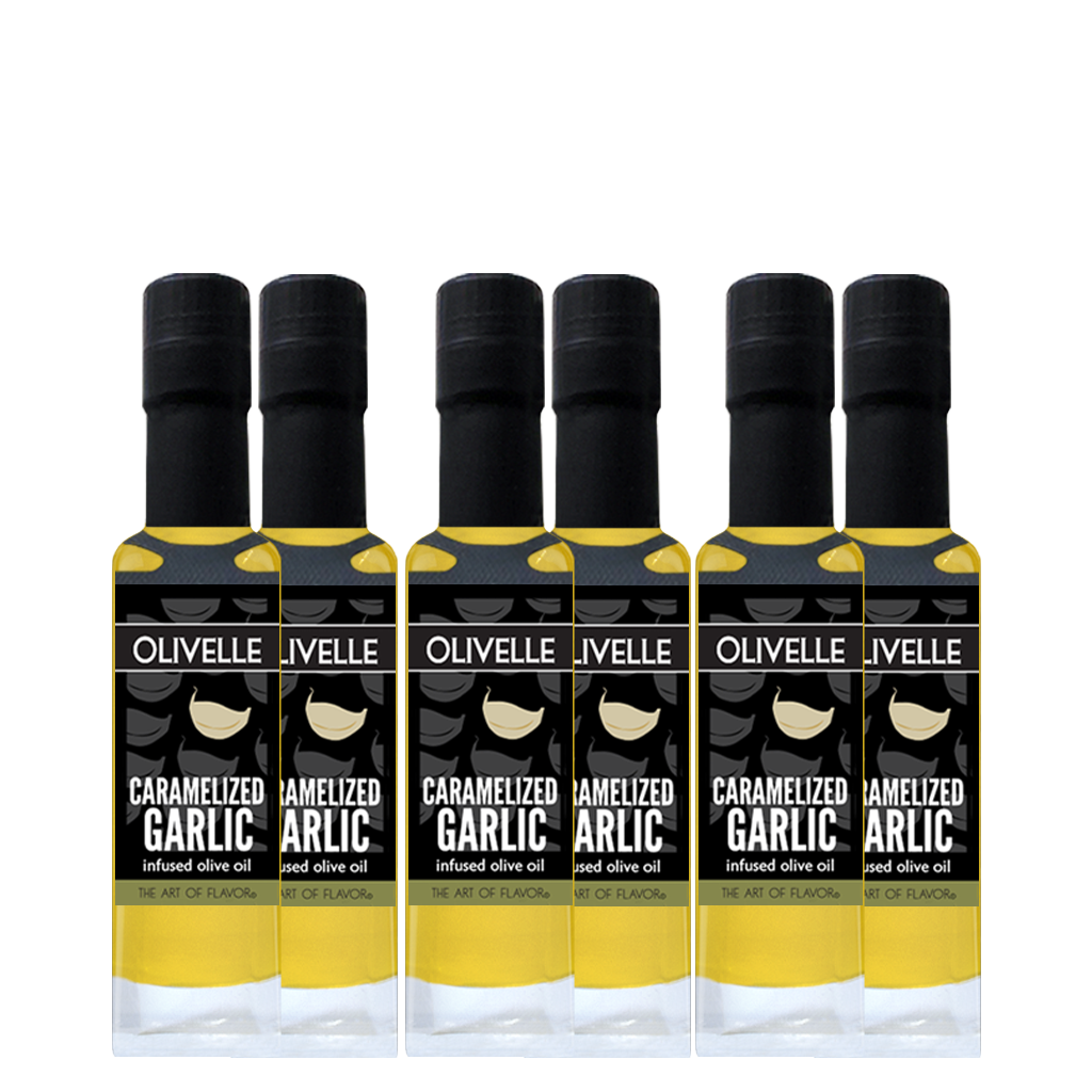 Caramelized Garlic Infused Olive Oil - Bottled