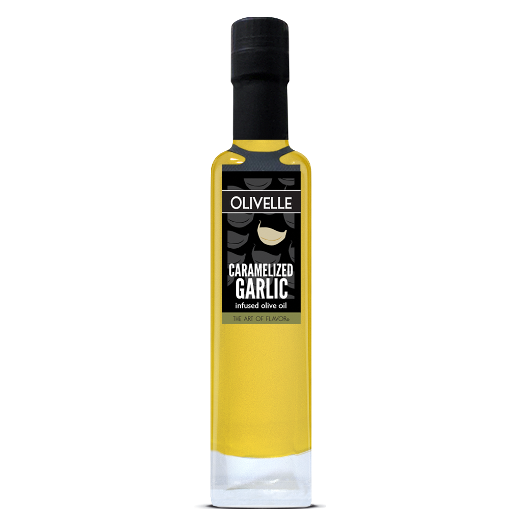 Caramelized Garlic Infused Olive Oil - Bottled