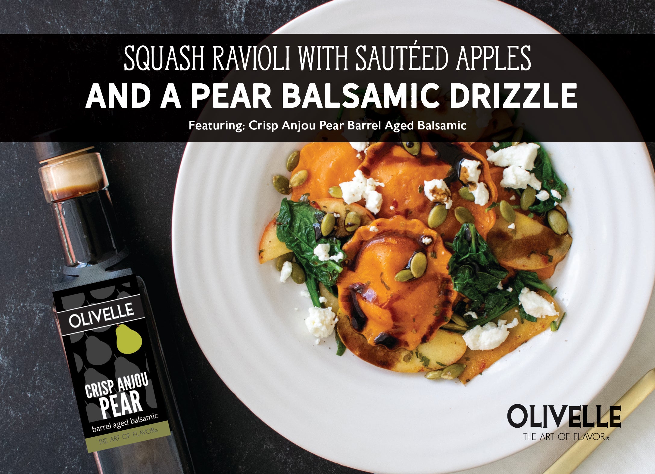 Crisp Anjou Pear Barrel Aged Balsamic - 250ml Bottled