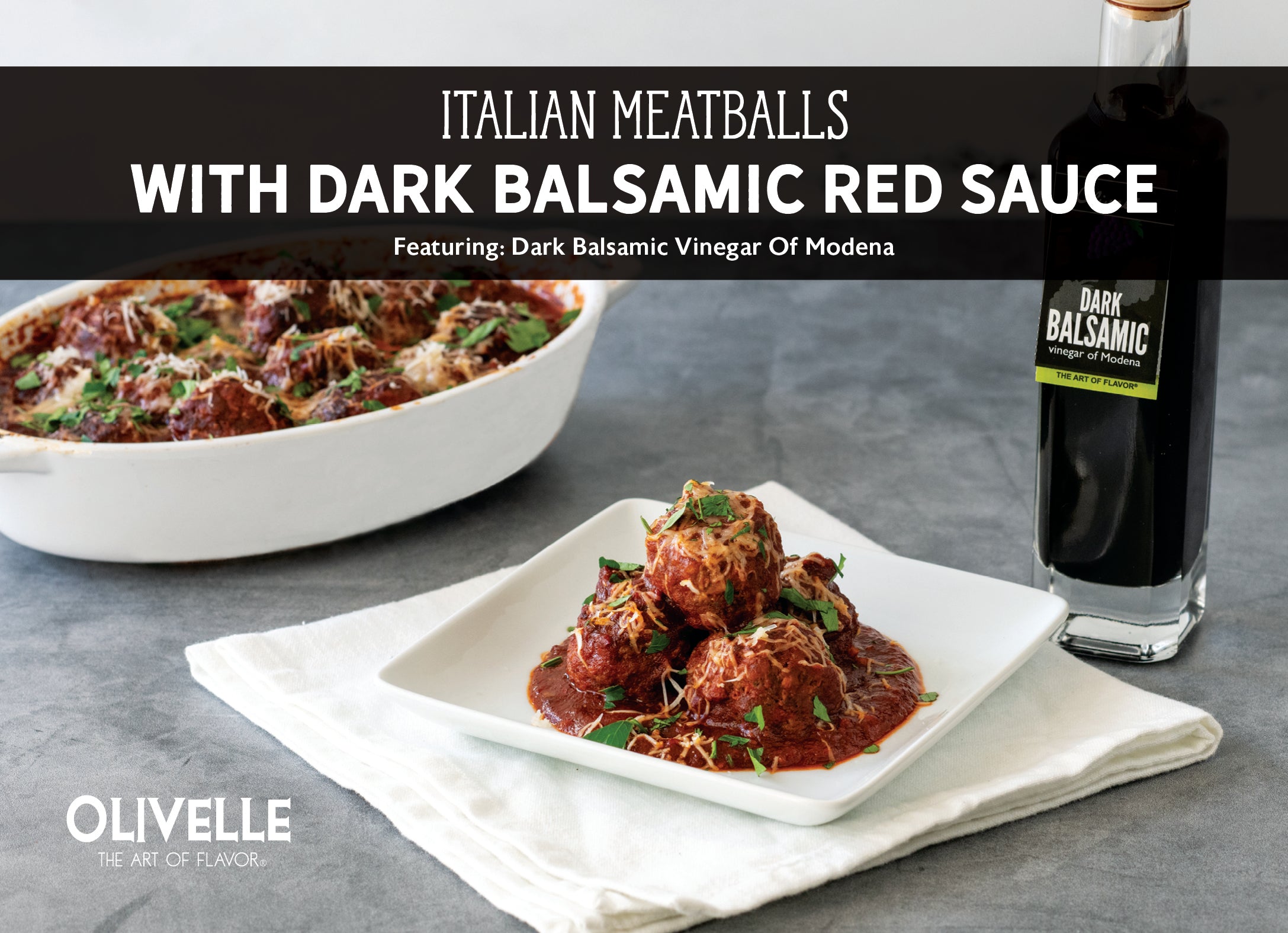 Dark Balsamic Vinegar of Modena - 250ml Bottled