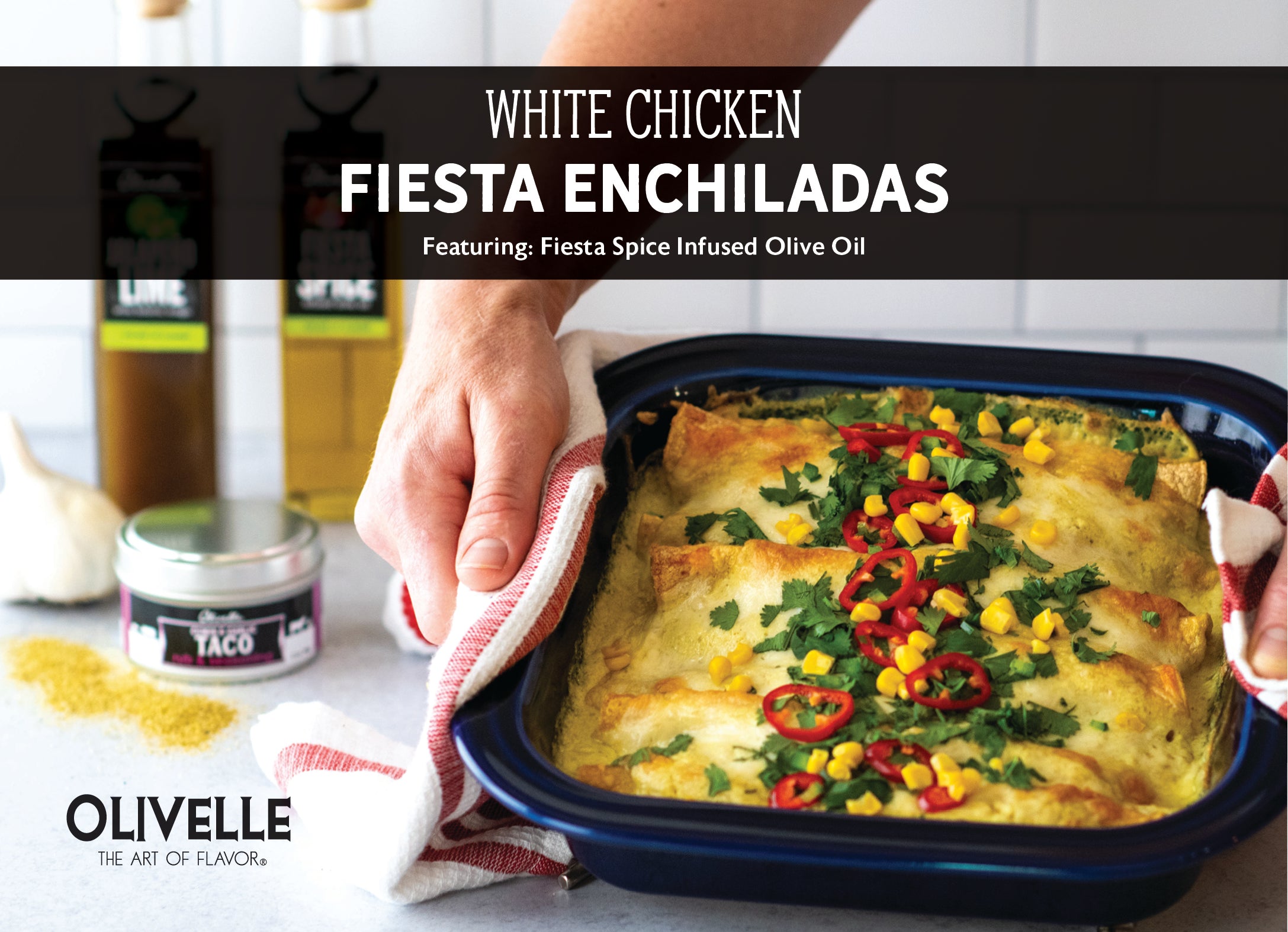 Fiesta Spice Infused Olive Oil - 100ml Bottled