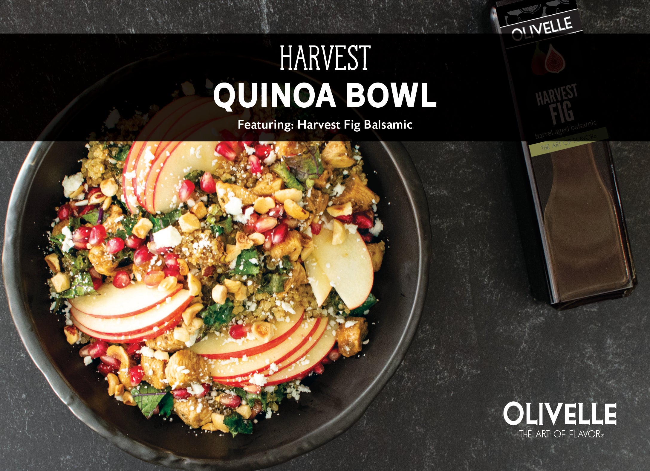 Harvest Fig Barrel Aged Balsamic - 250ml Bottled