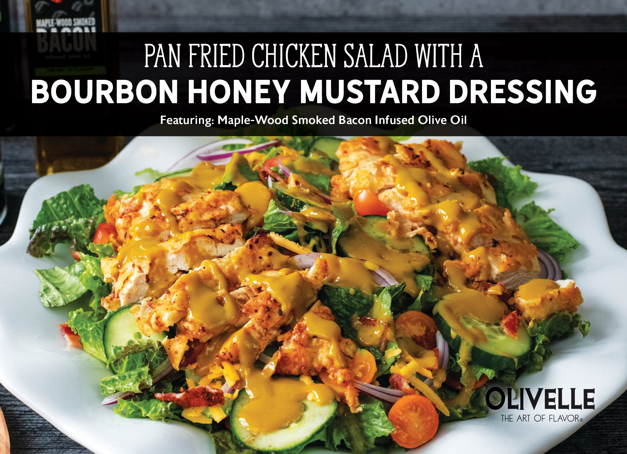 Maple-Wood Smoked Bacon Infused Olive Oil