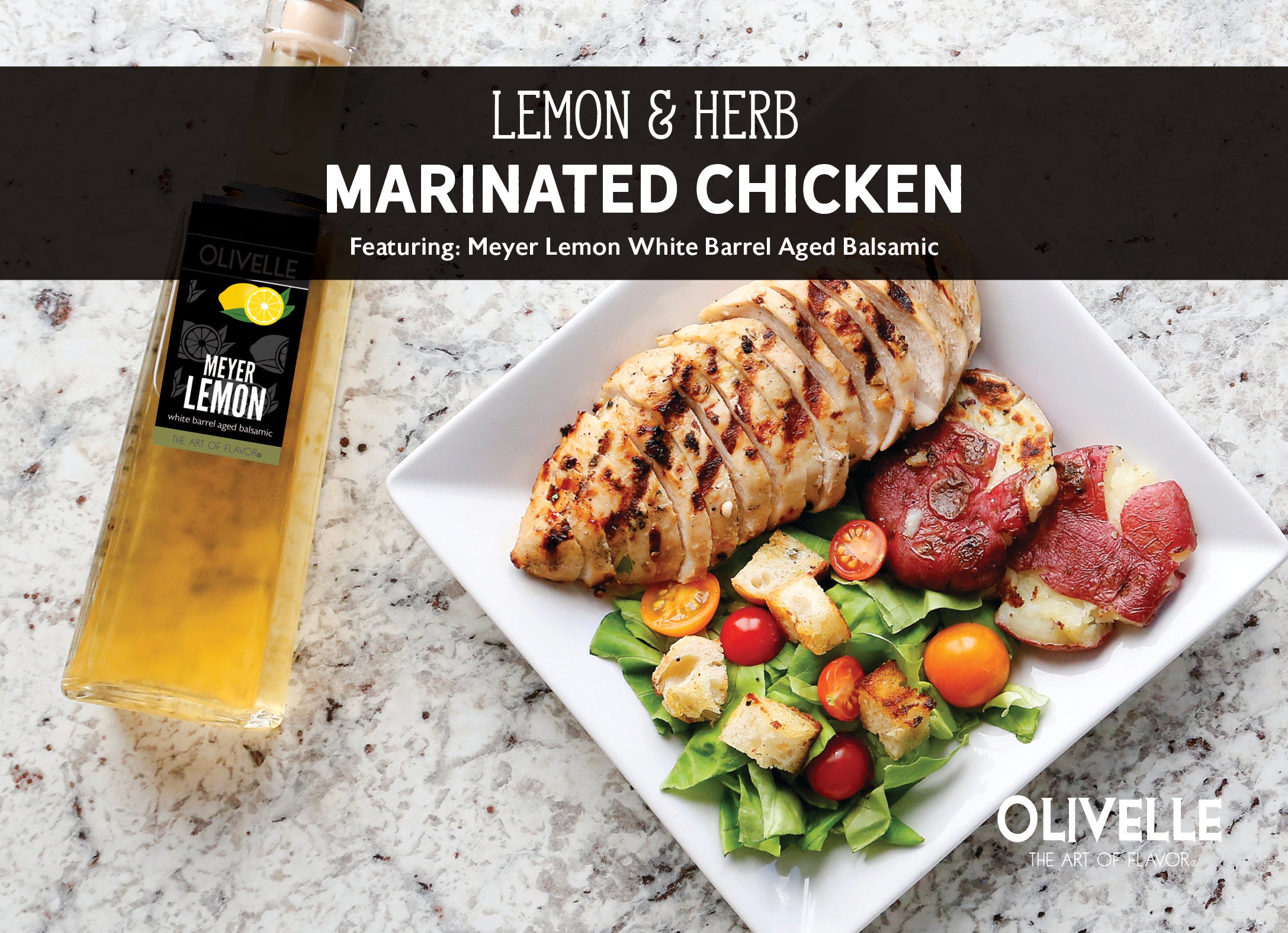 Meyer Lemon White Barrel Aged Balsamic - Bottled