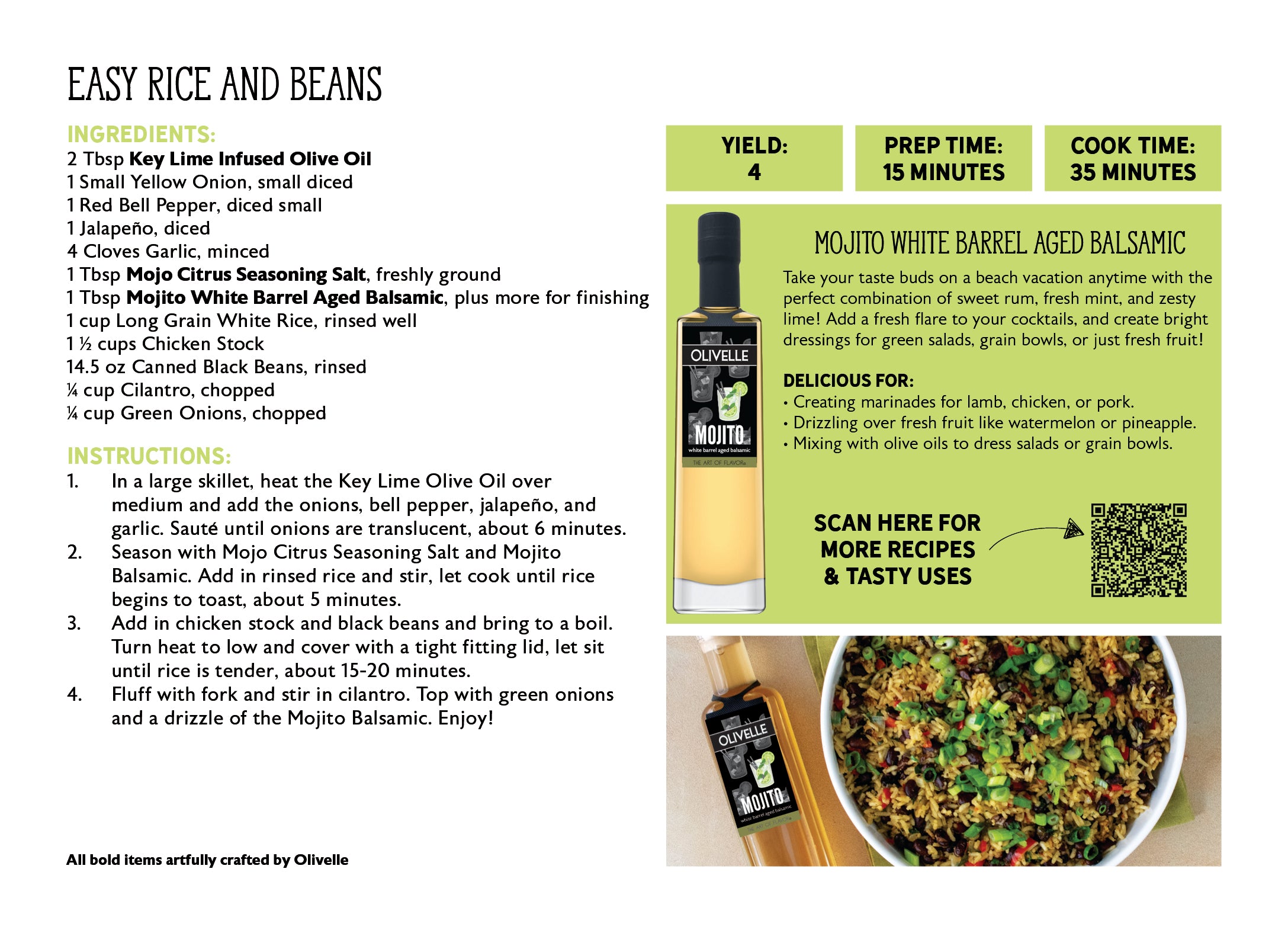 Mojito White Barrel Aged Balsamic