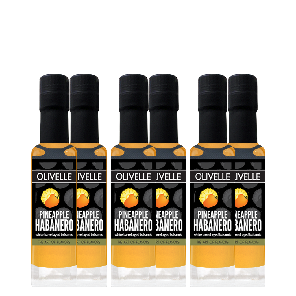 Pineapple Habanero White Barrel Aged Balsamic - Bottled