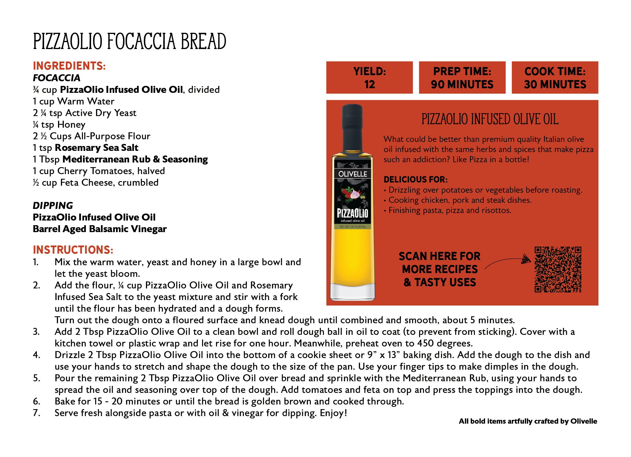 PizzaOlio Infused Olive Oil - 100ml Bottled