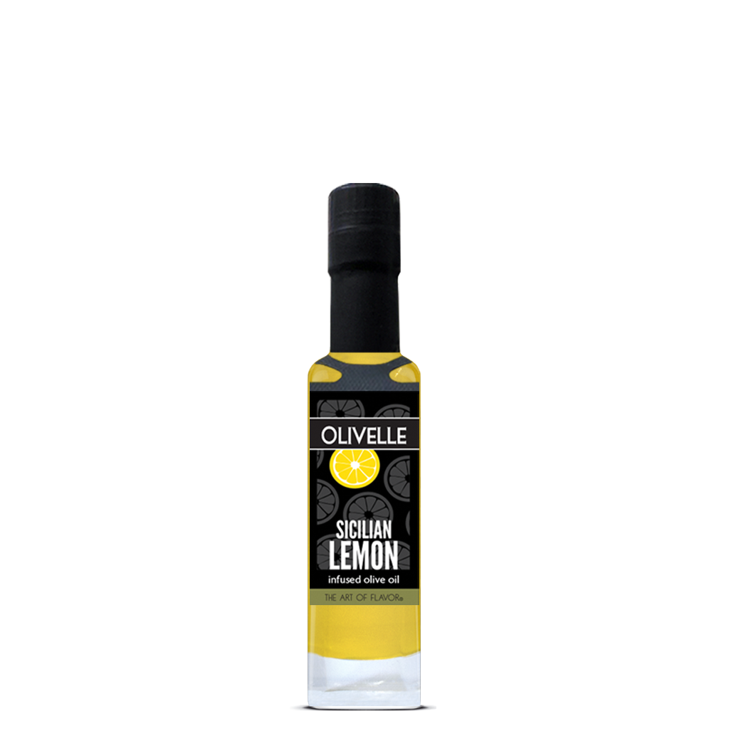 Sicilian Lemon Infused Olive Oil - 100ml Bottled