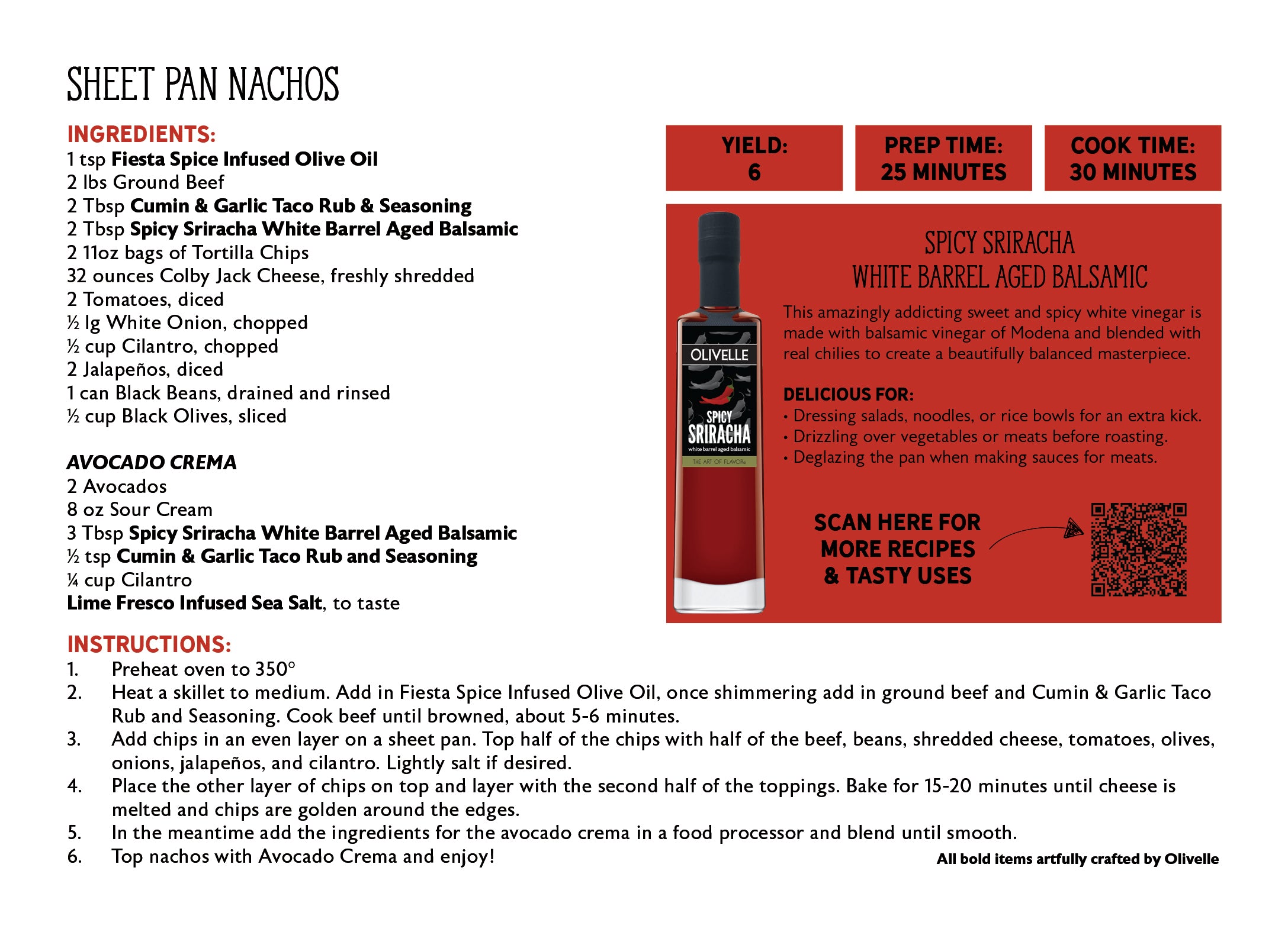 Spicy Sriracha White Barrel Aged Balsamic