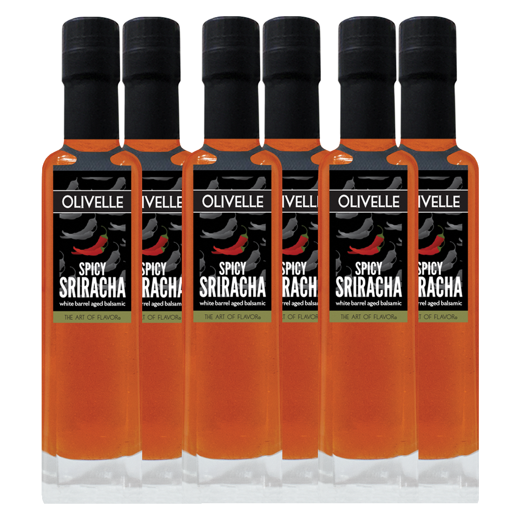 Spicy Sriracha White Barrel Aged Balsamic - Bottled