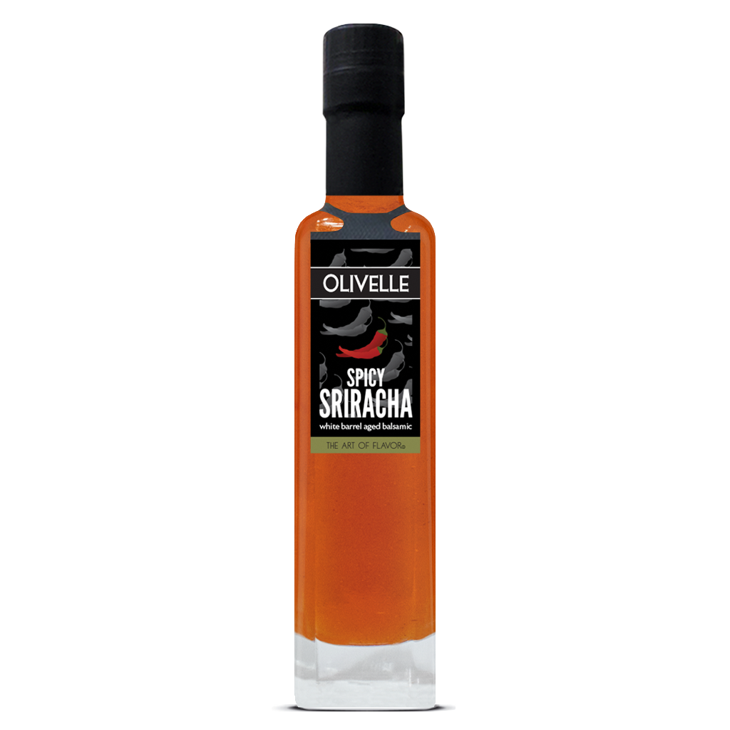 Spicy Sriracha White Barrel Aged Balsamic - Bottled