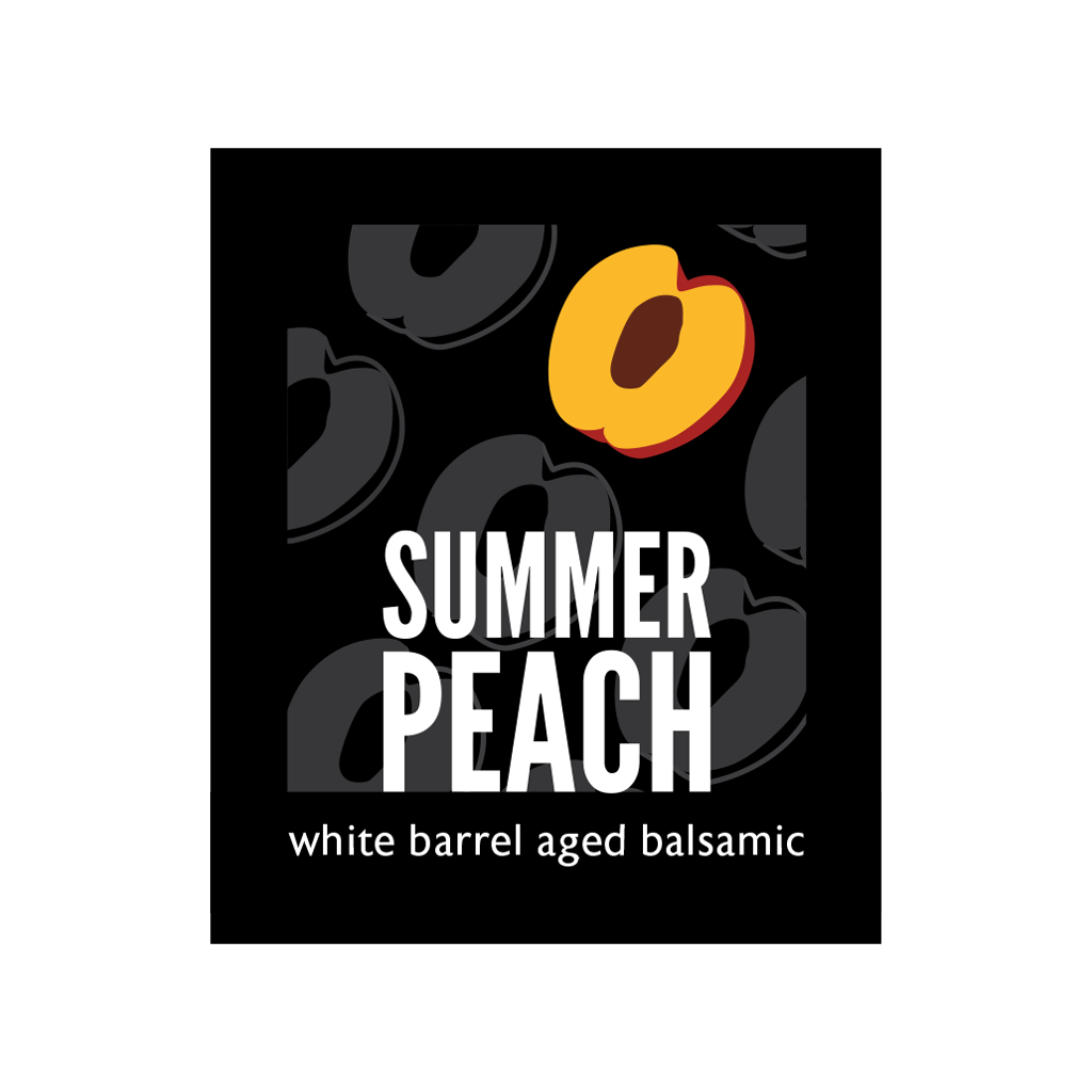 Summer Peach White Barrel Aged Balsamic