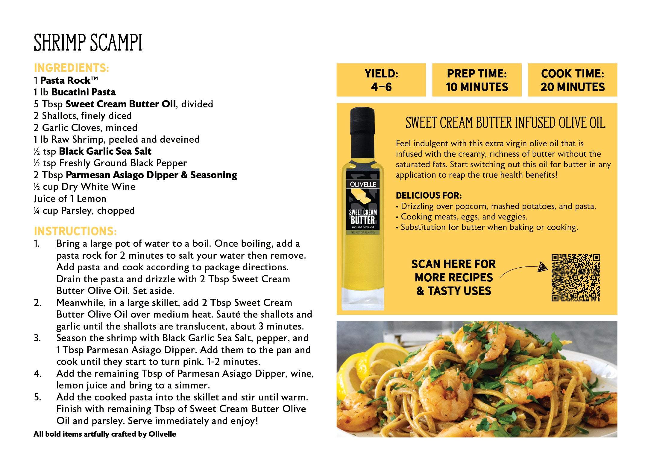 Sweet Cream Butter Infused Olive Oil - 100ml Bottled