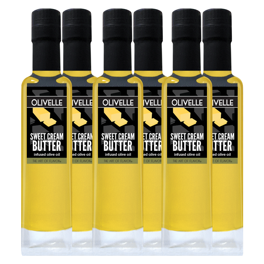 Sweet Cream Butter Infused Olive Oil - 250ml Bottled