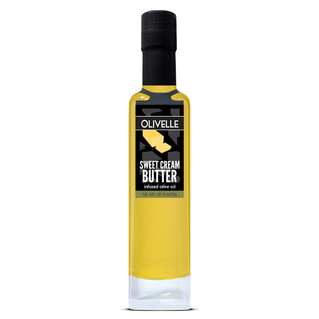 Sweet Cream Butter Infused Olive Oil - 250ml Bottled