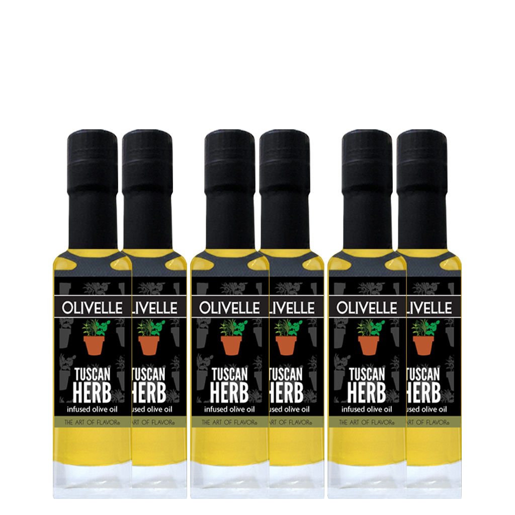 Tuscan Herb Infused Olive Oil - Bottled