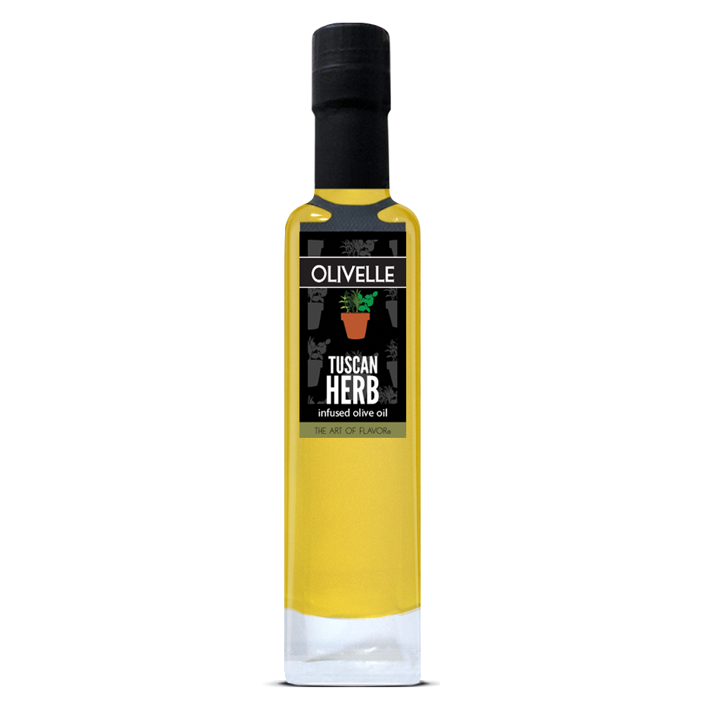 Tuscan Herb Infused Olive Oil - Bottled