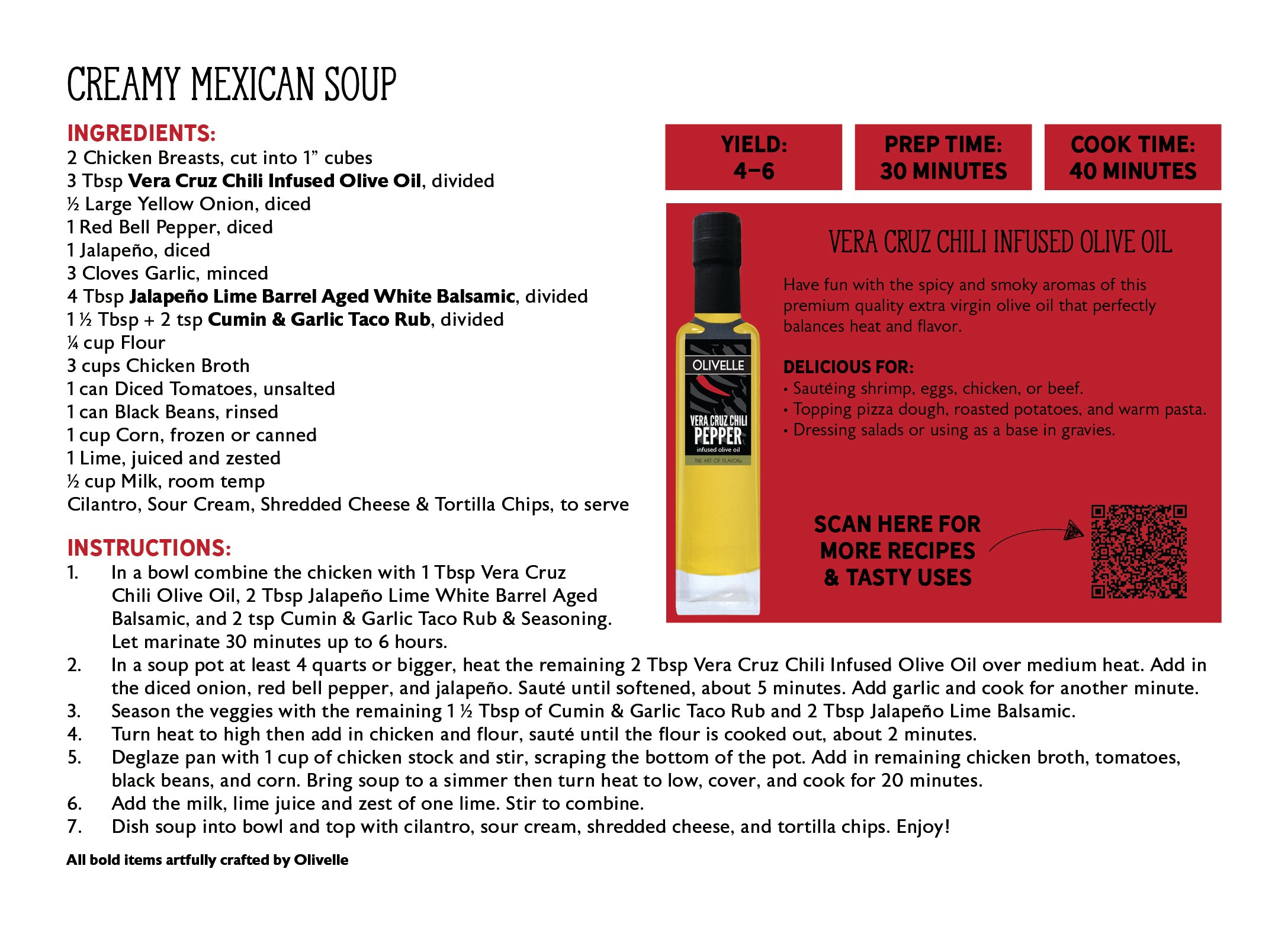 Vera Cruz Chili Infused Olive Oil - Bottled