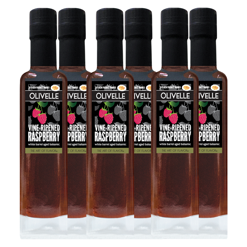 Vine-Ripened Raspberry White Barrel Aged Balsamic - 250ml Bottled