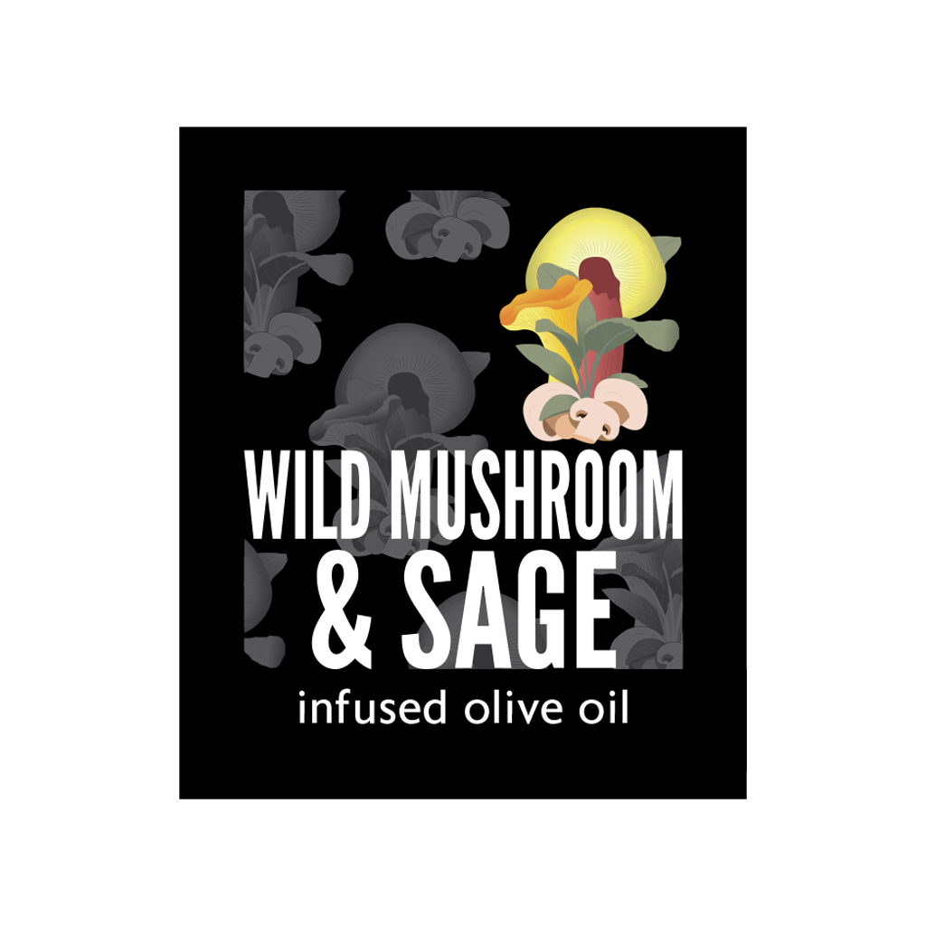 Wild Mushroom & Sage Infused Olive Oil