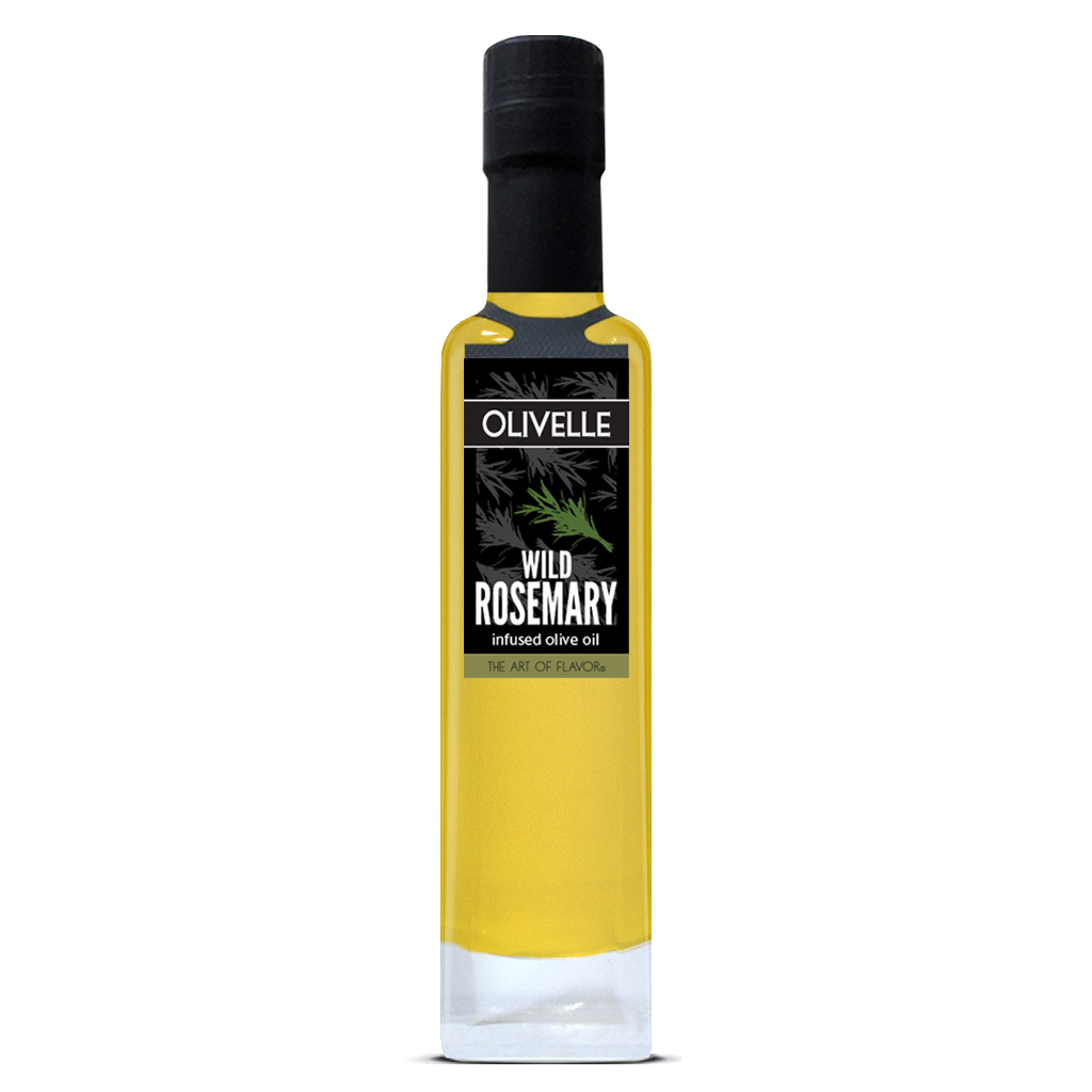 Wild Rosemary Infused Olive Oil - Bottled