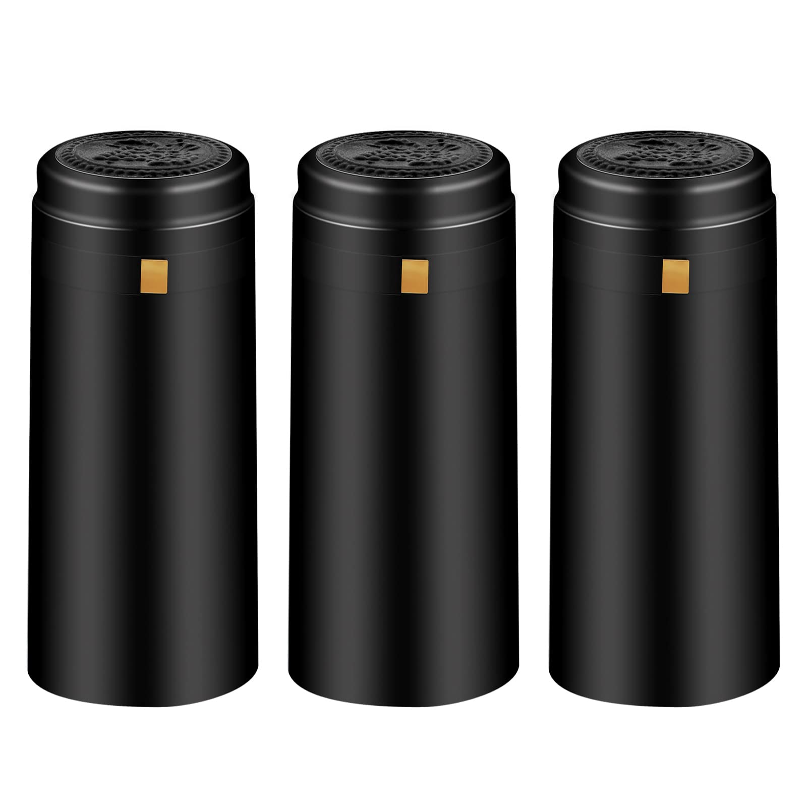 Black Shrink Caps