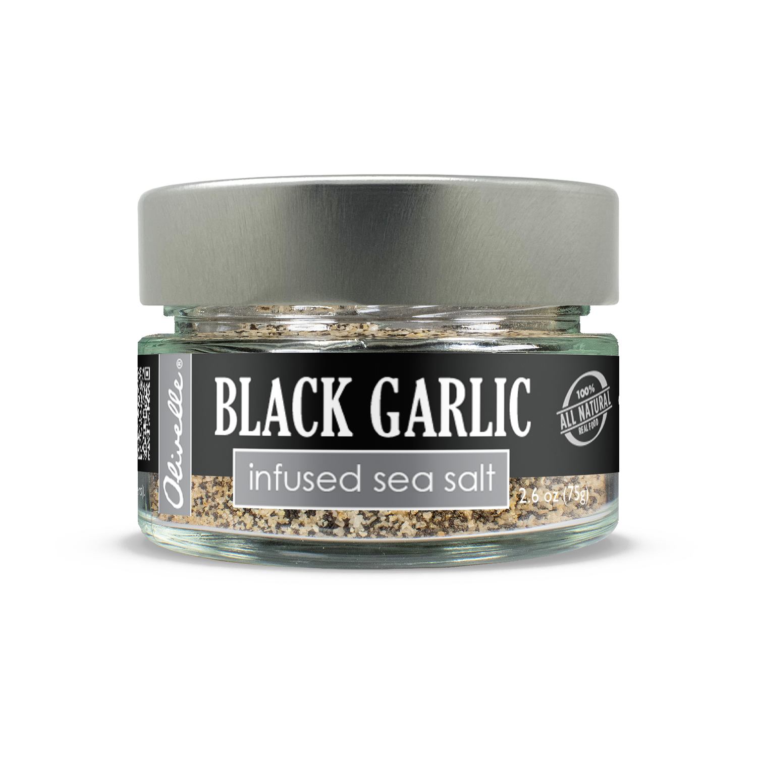 Black Garlic Infused Sea Salt - Wholesale Bulk
