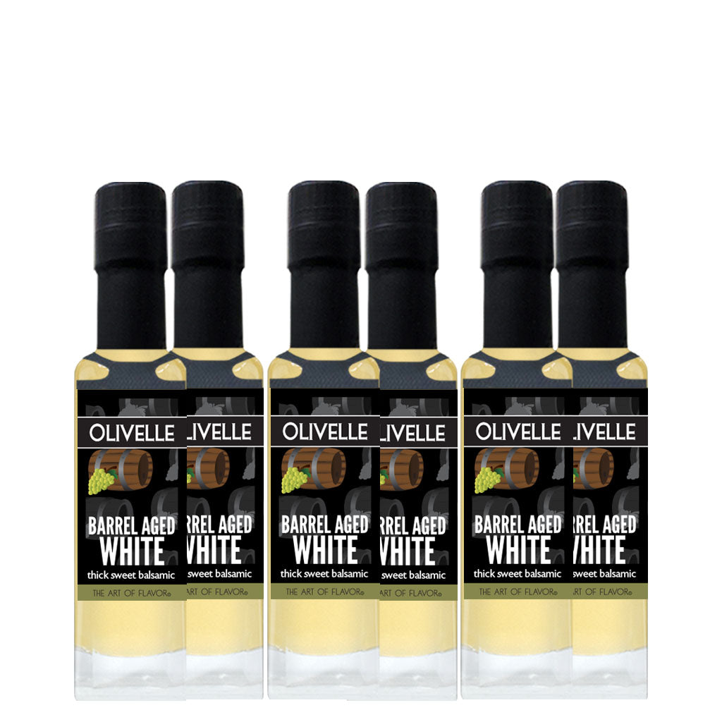 Barrel Aged White Thick Sweet Balsamic - Bottled