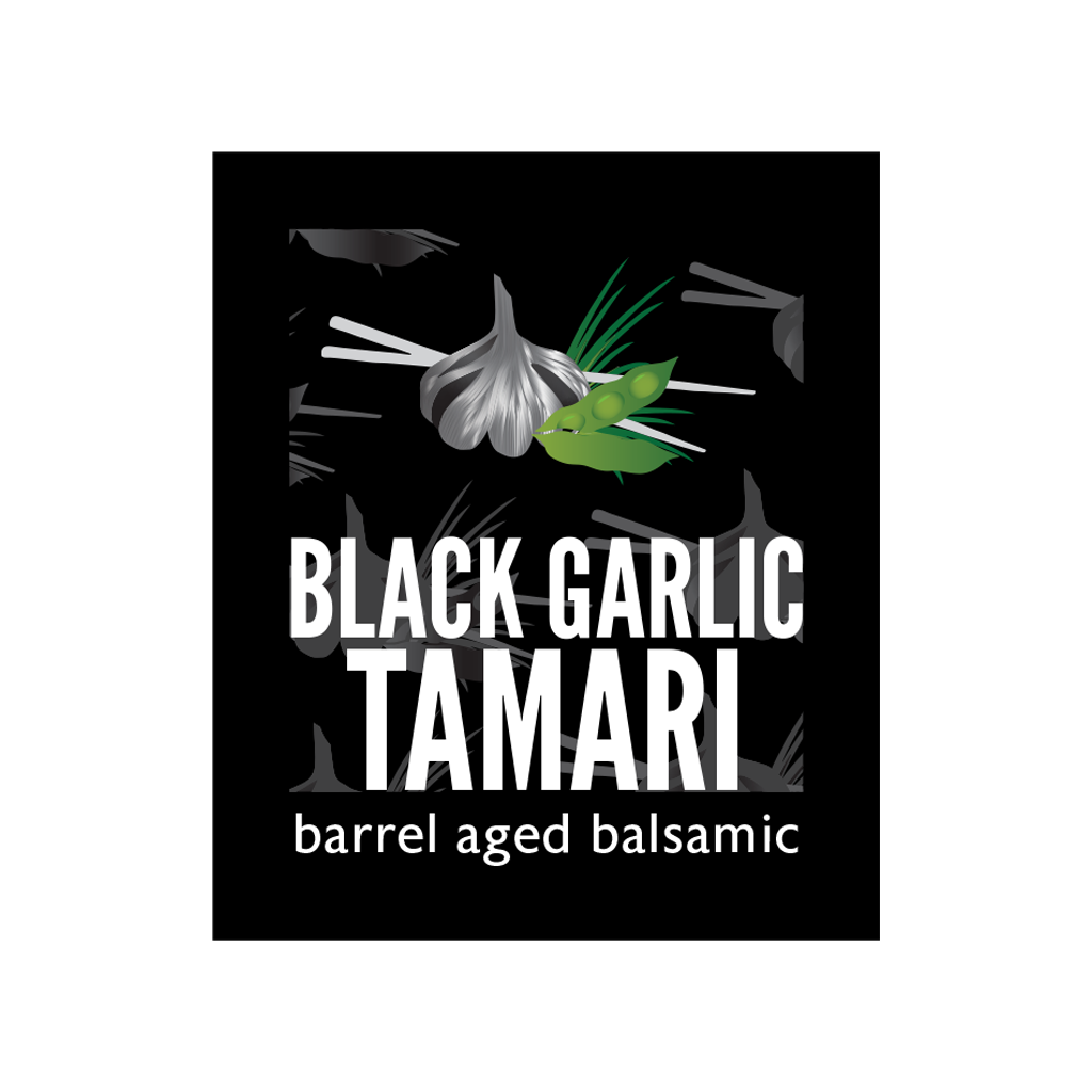 Black Garlic Tamari Barrel Aged Balsamic