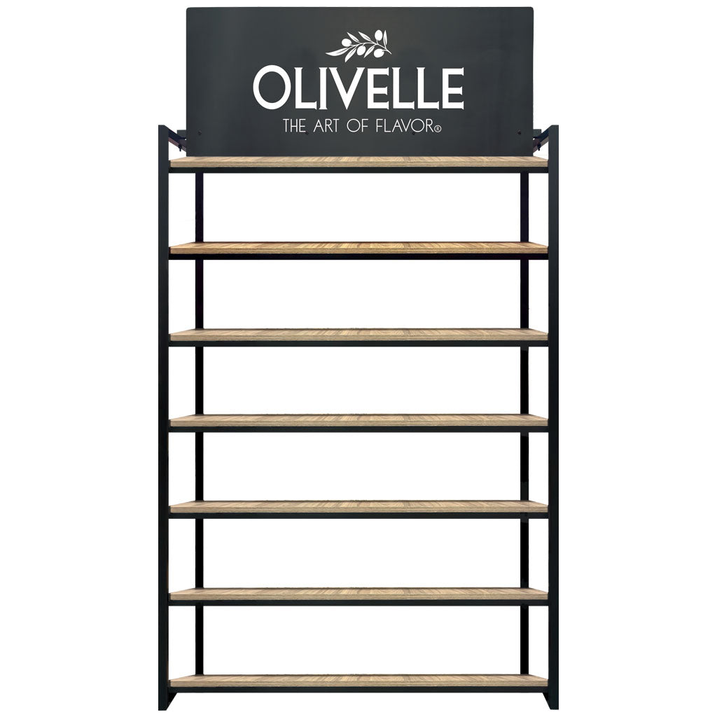 Shelf Topper - 4ft - "OLIVELLE THE ART OF FLAVOR"