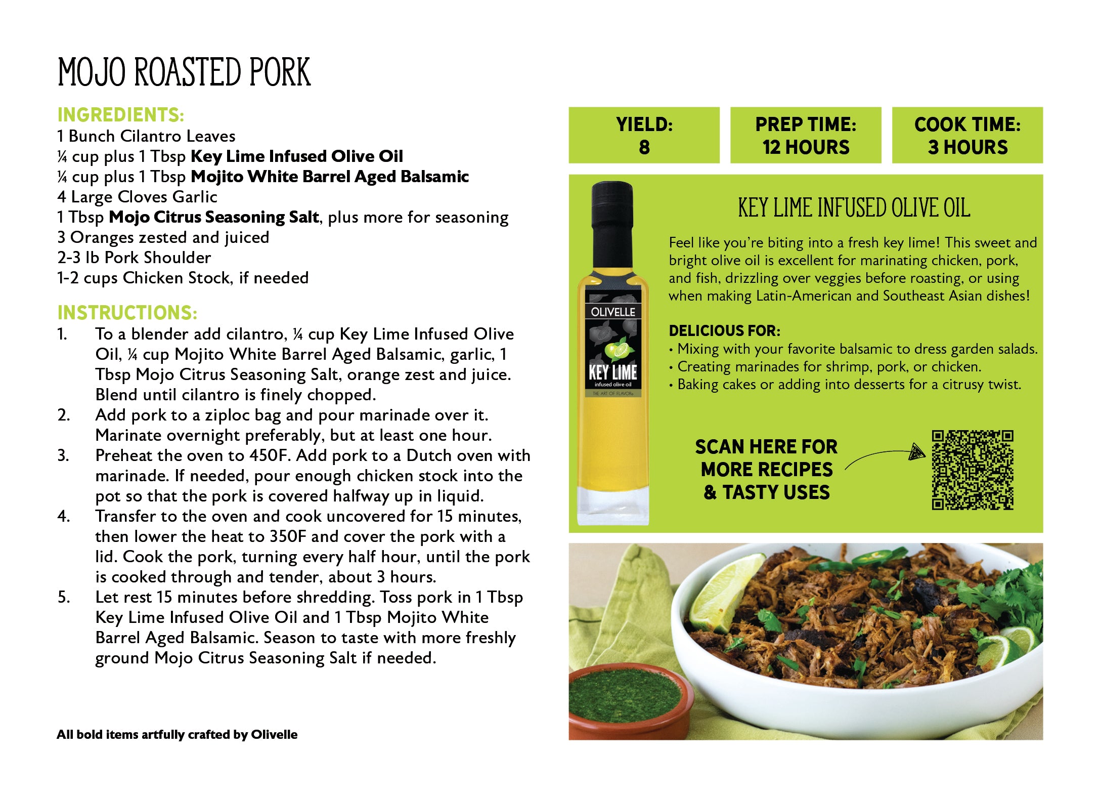 Key Lime Infused Olive Oil - 100ml Bottled