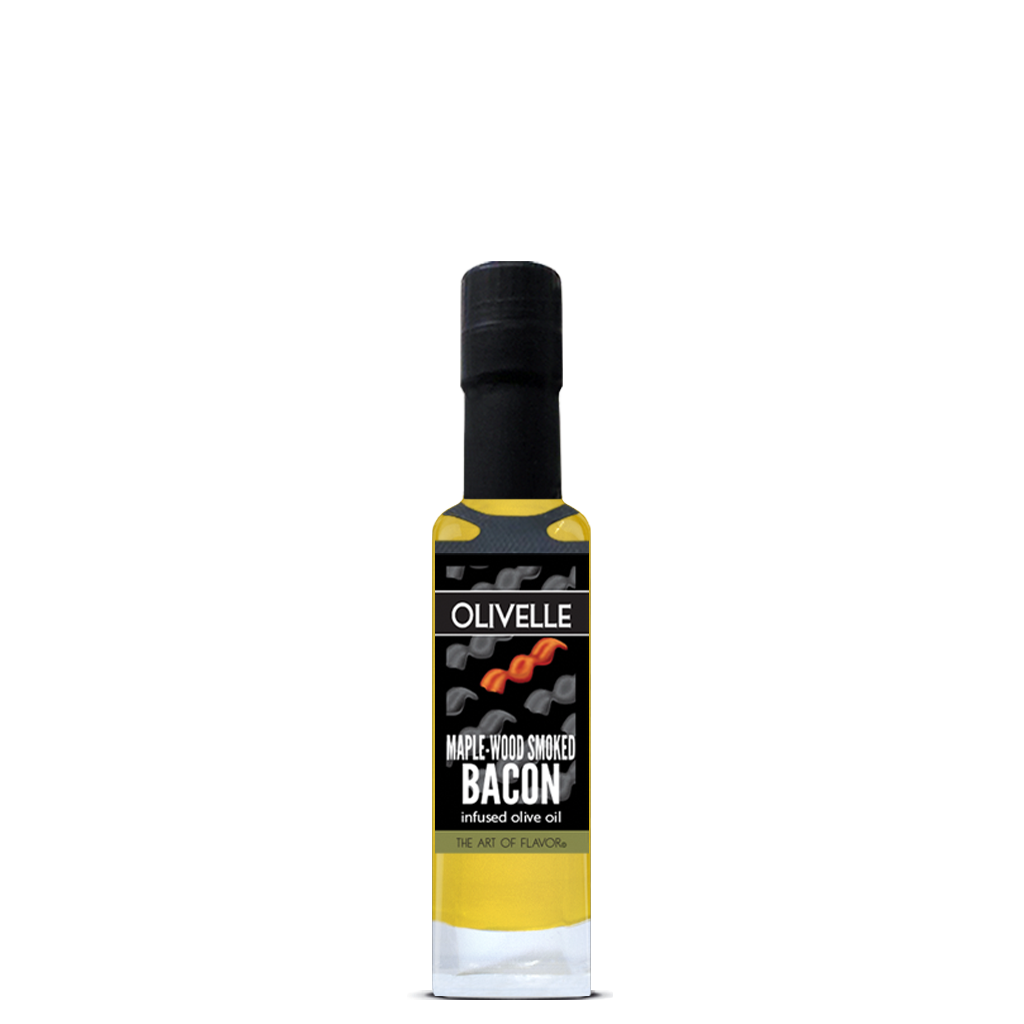 Maple-Wood Smoked Bacon Infused Olive Oil - 100ml Bottled