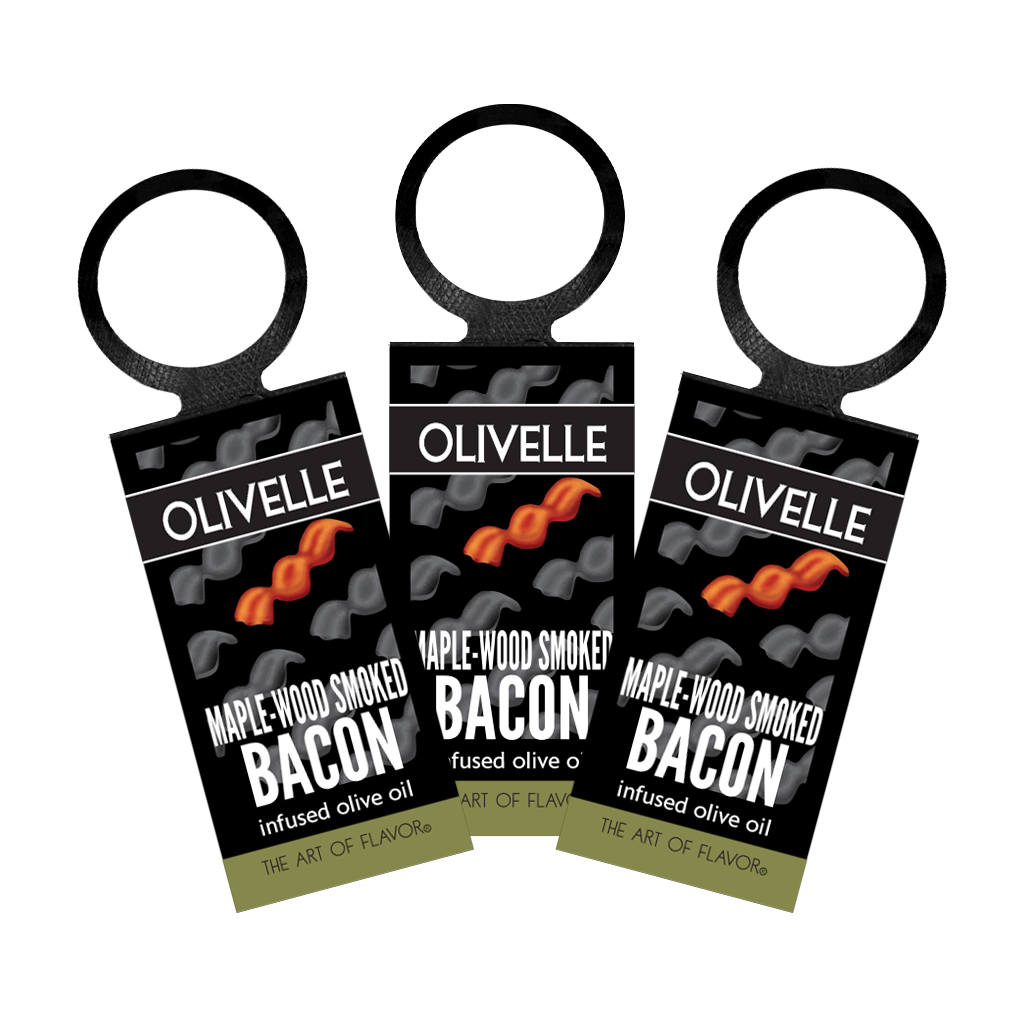 Maple-Wood Smoked Bacon Infused Olive Oil