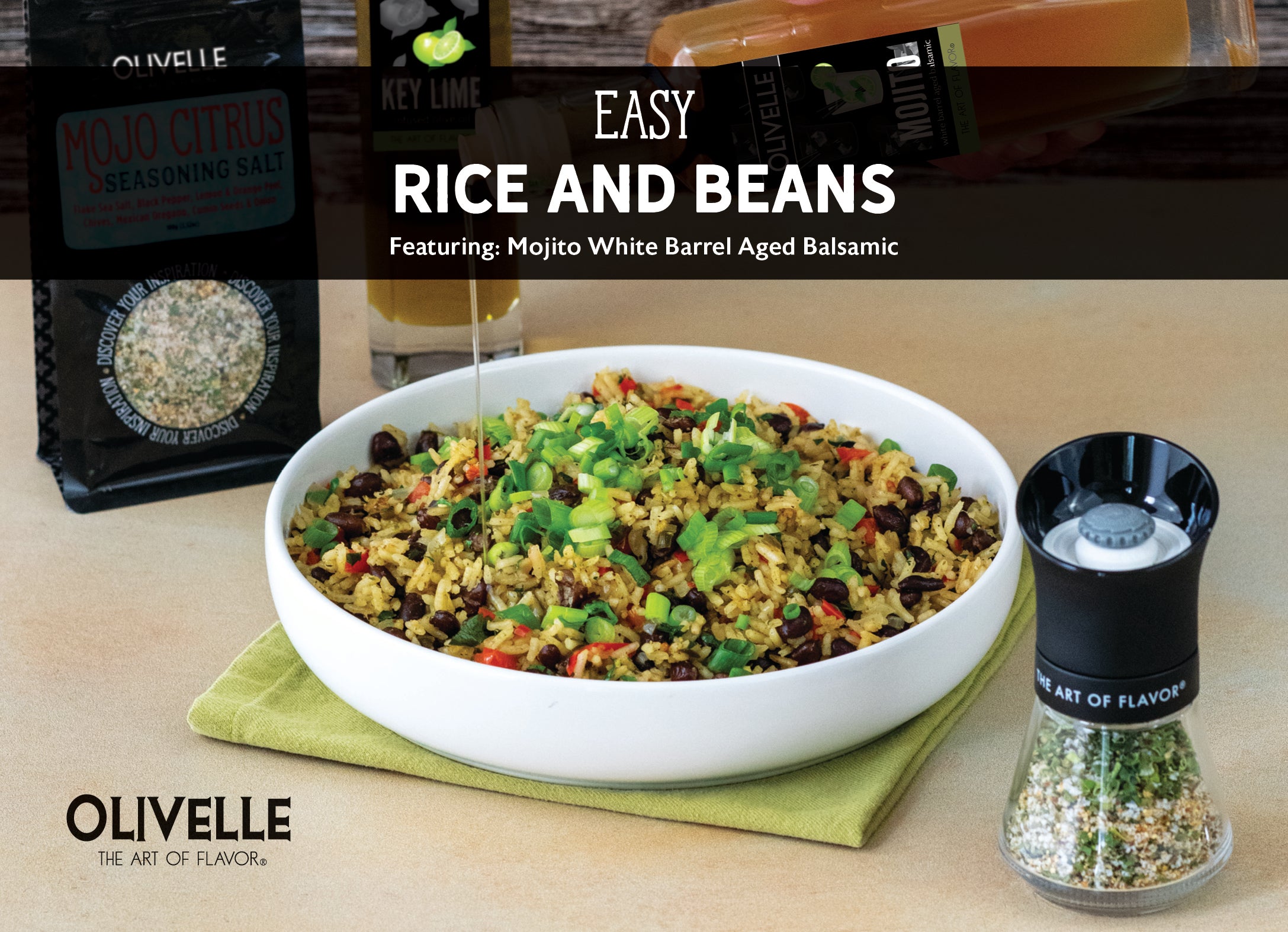 Mojito White Barrel Aged Balsamic - 100ml Bottled