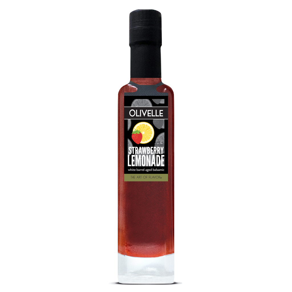 Strawberry Lemonade White Barrel Aged Balsamic - Bottled