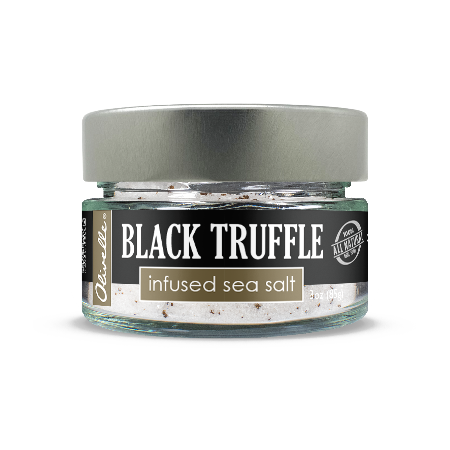 Black Truffle Infused Sea Salt - Wholesale Bulk